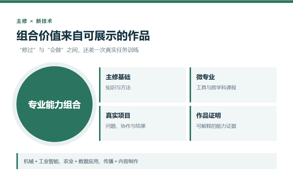 微专业能补什么，主修之外怎样选