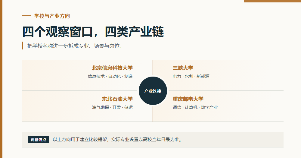 四个观察窗口，四类产业链