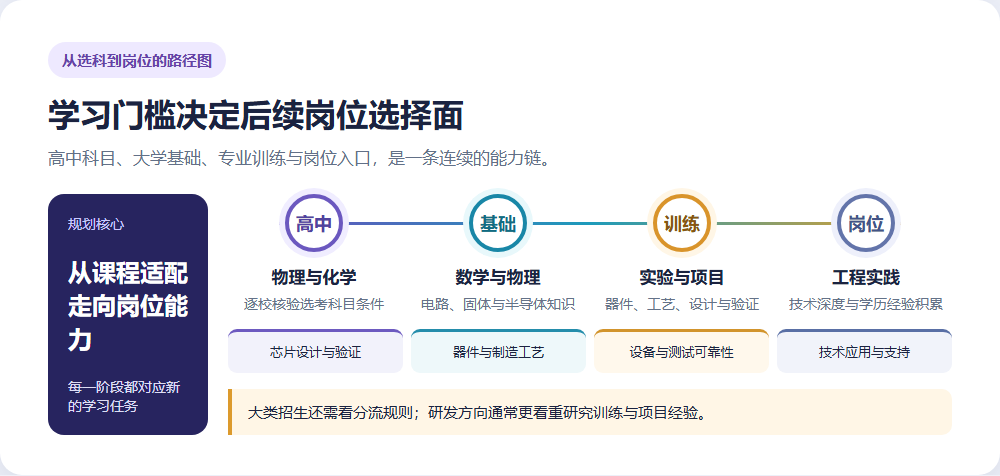 微电子薪酬榜单怎么看,报考要看懂专业与行业分工