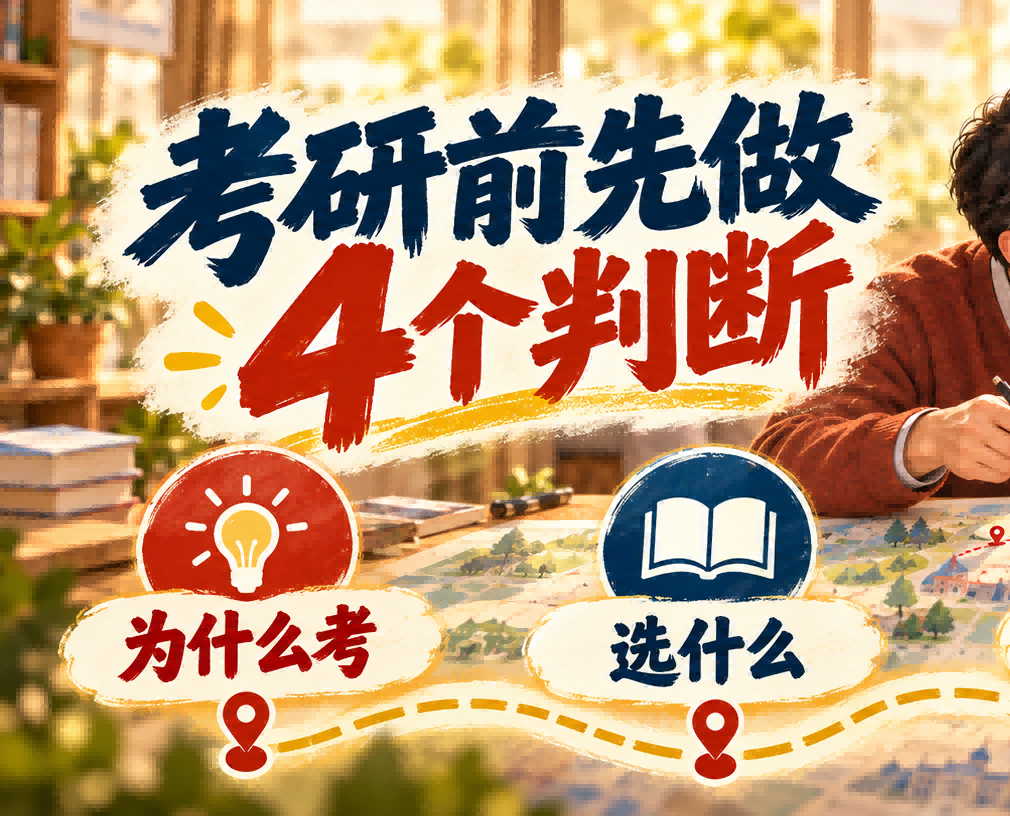 2027研考正式报名：规划师真正该帮学生做的4个判断