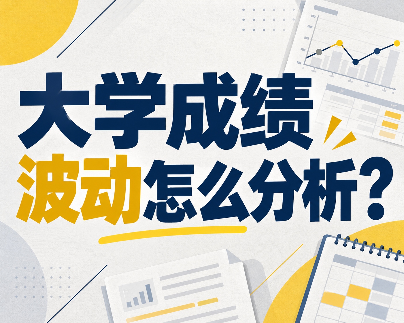 大学成绩波动怎么分析?