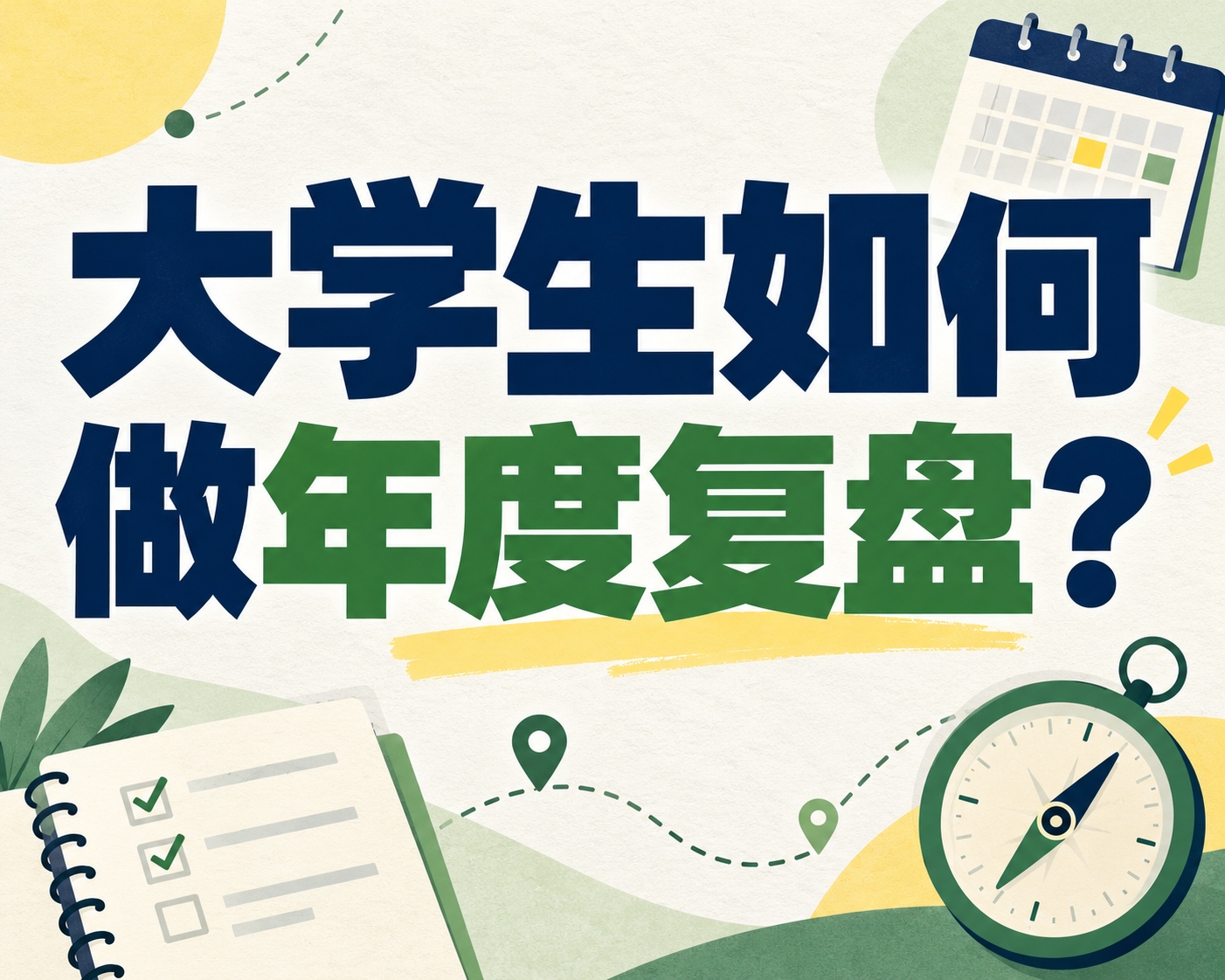 大学生如何做年度复盘？